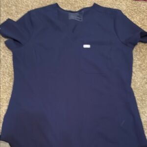 Navy Blue Women's Top figs slim Catarina scrub top